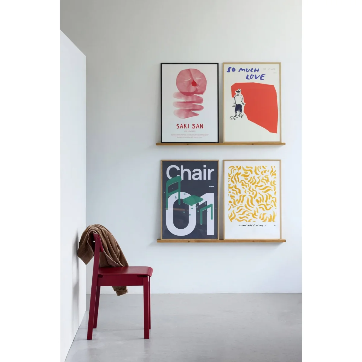 MOEBE Everyday Chair chair Purple red – image 4