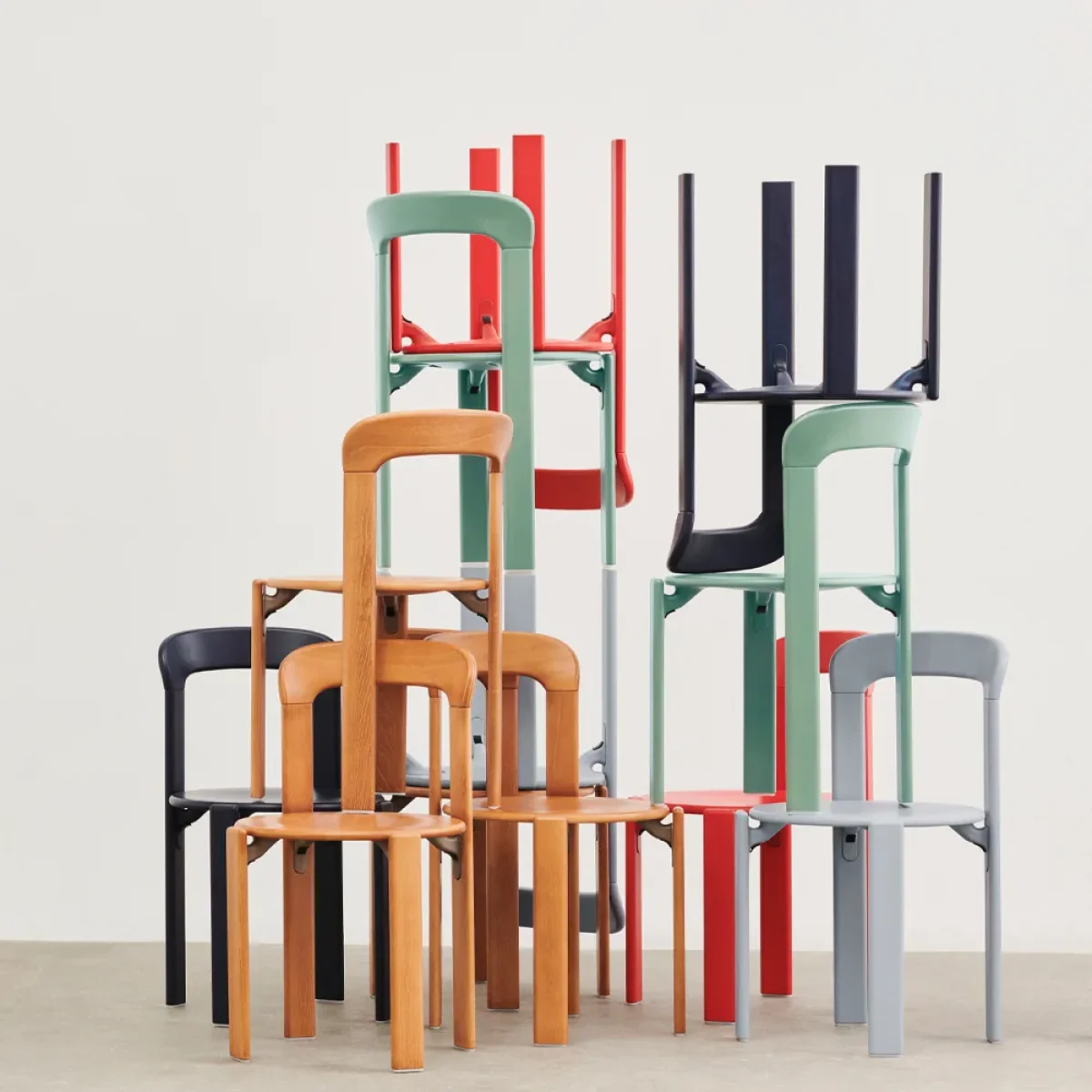 HAY Rey chair deep blue – image 5