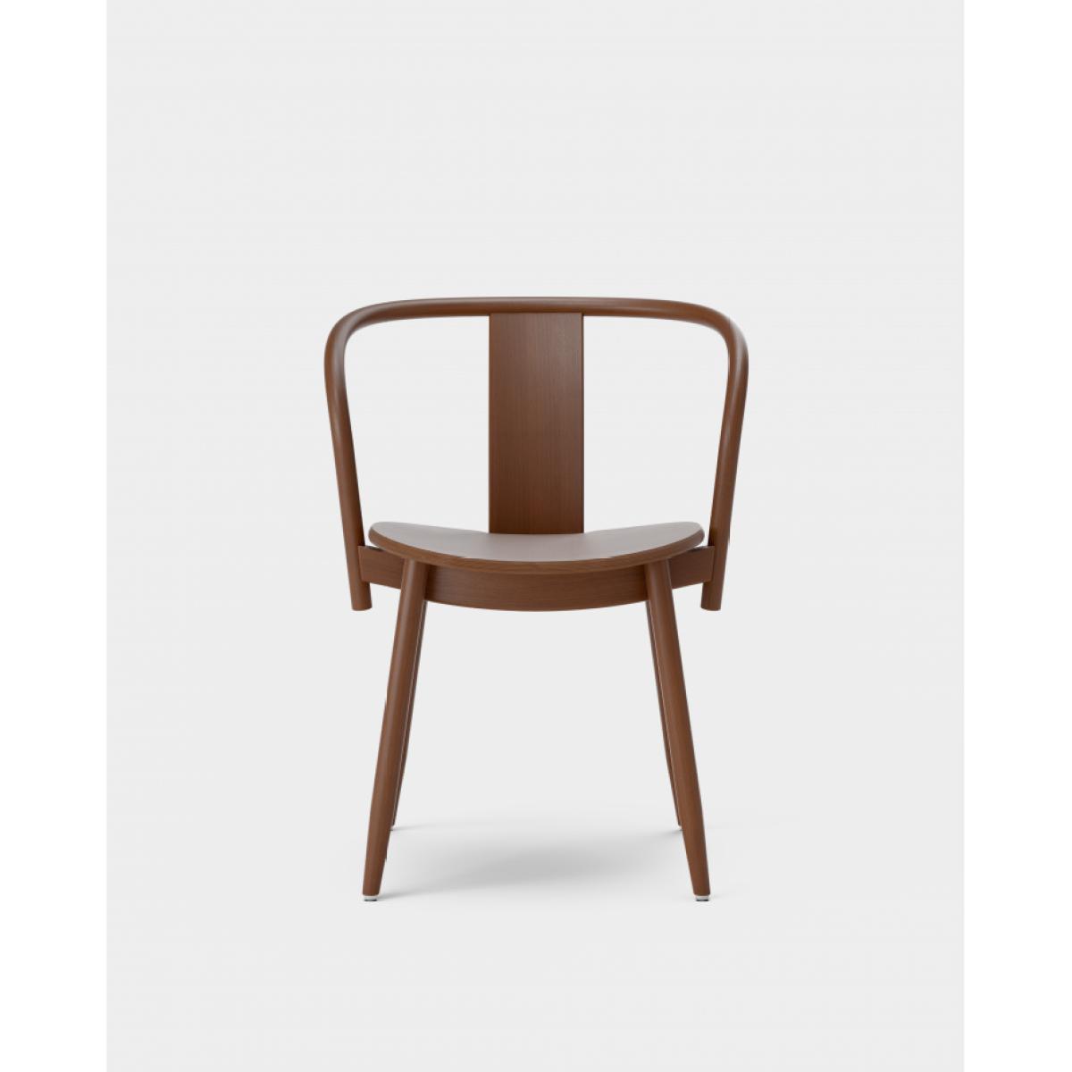 Massproductions Icha chair Walnut stained beech – image 3