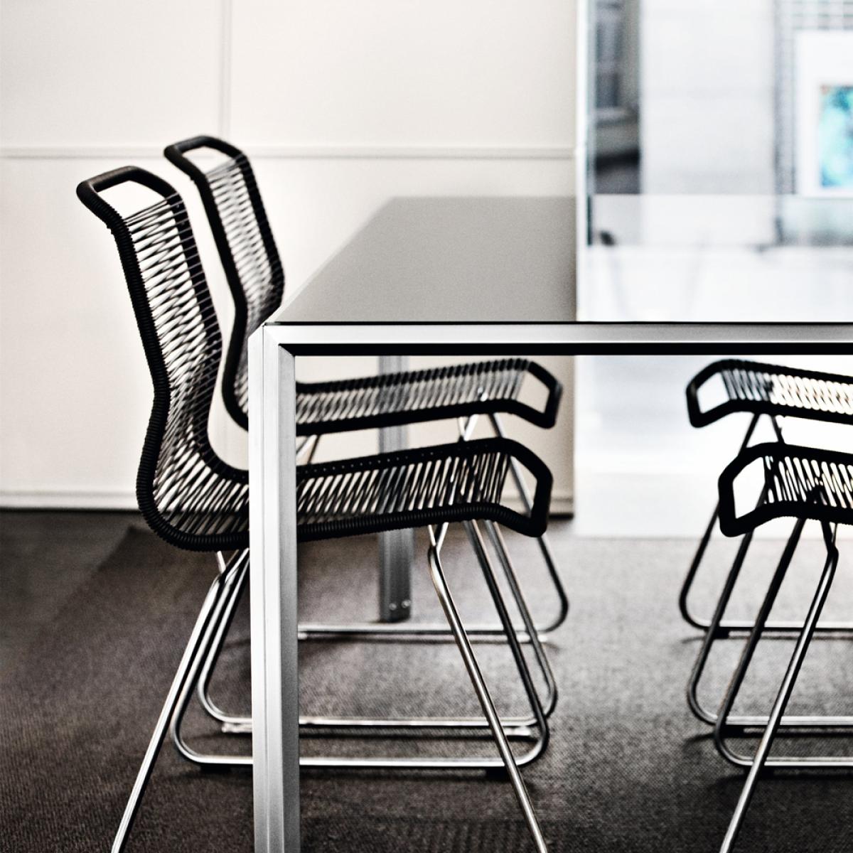Montana Panton One chair Black paper/black lacquer – image 2