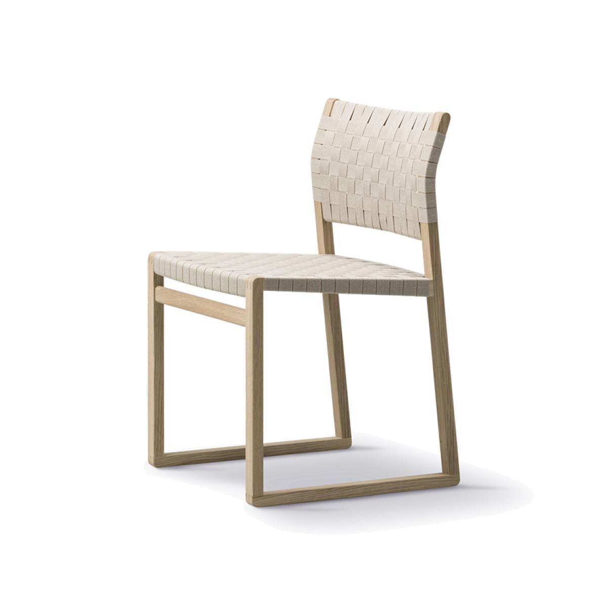 Fredericia Furniture BM61 chair Woven natural-oiled oak frame – image 1