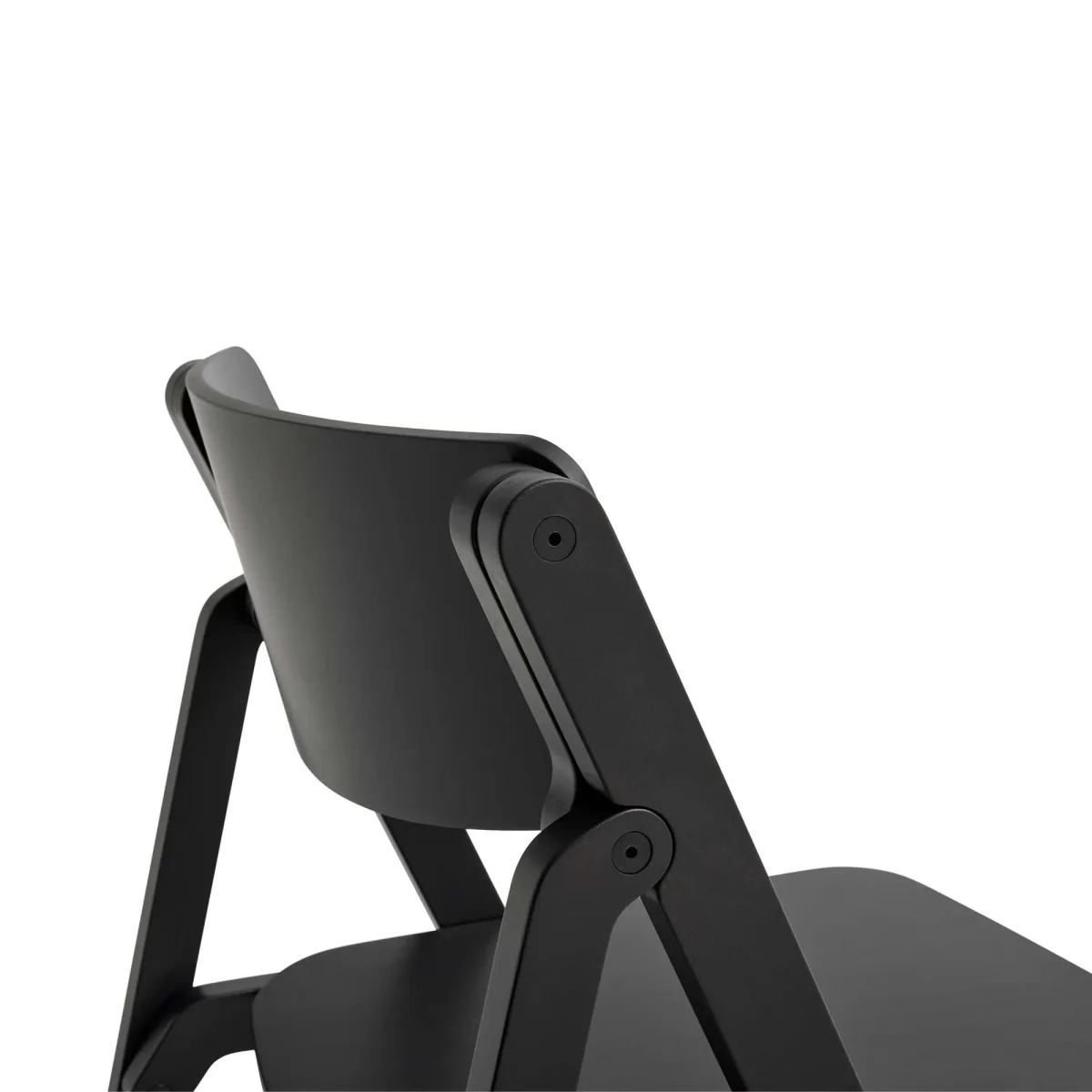 HAY Backflip Chair chair Anthracite lacquered beech – image 4