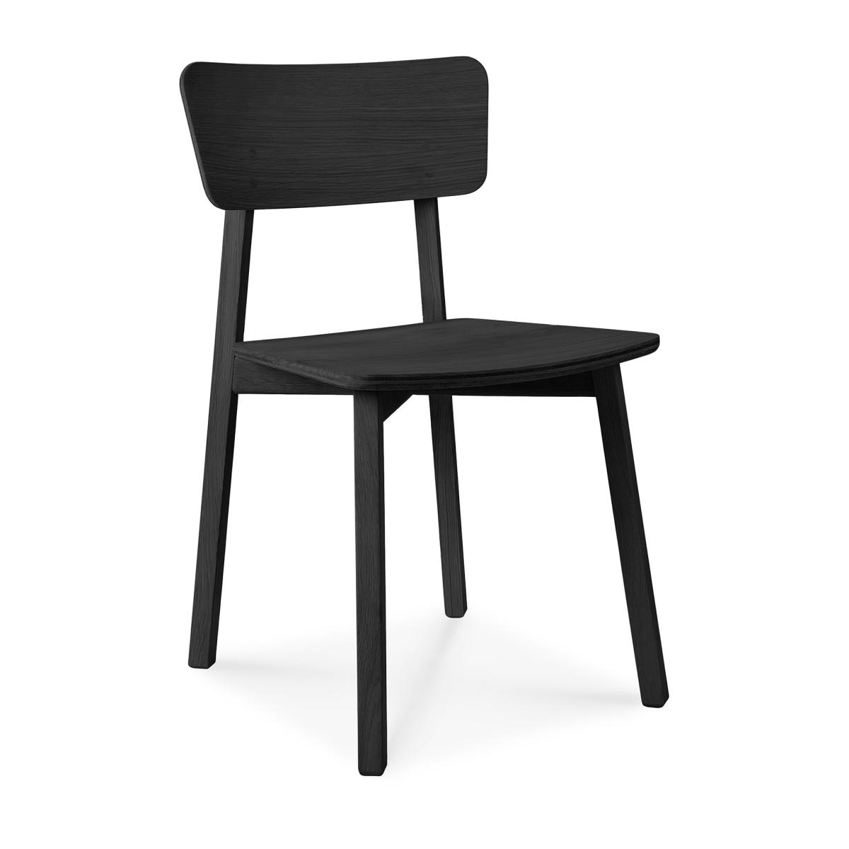 Ethnicraft Casale kitchen chair Black oak – image 2