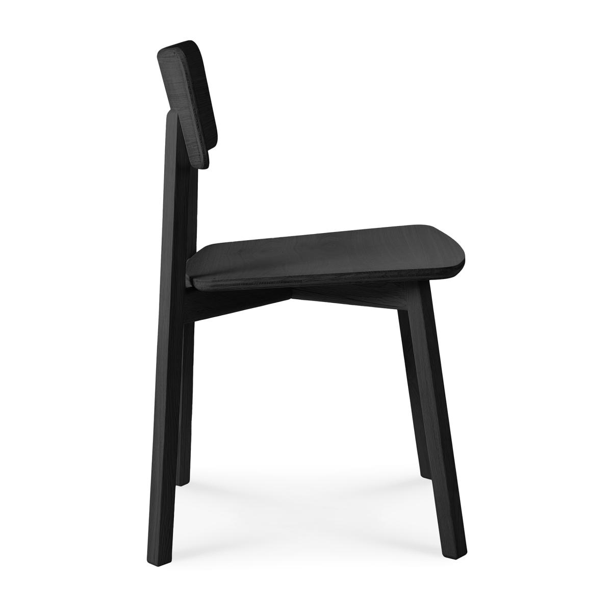 Ethnicraft Casale kitchen chair Black oak – image 4