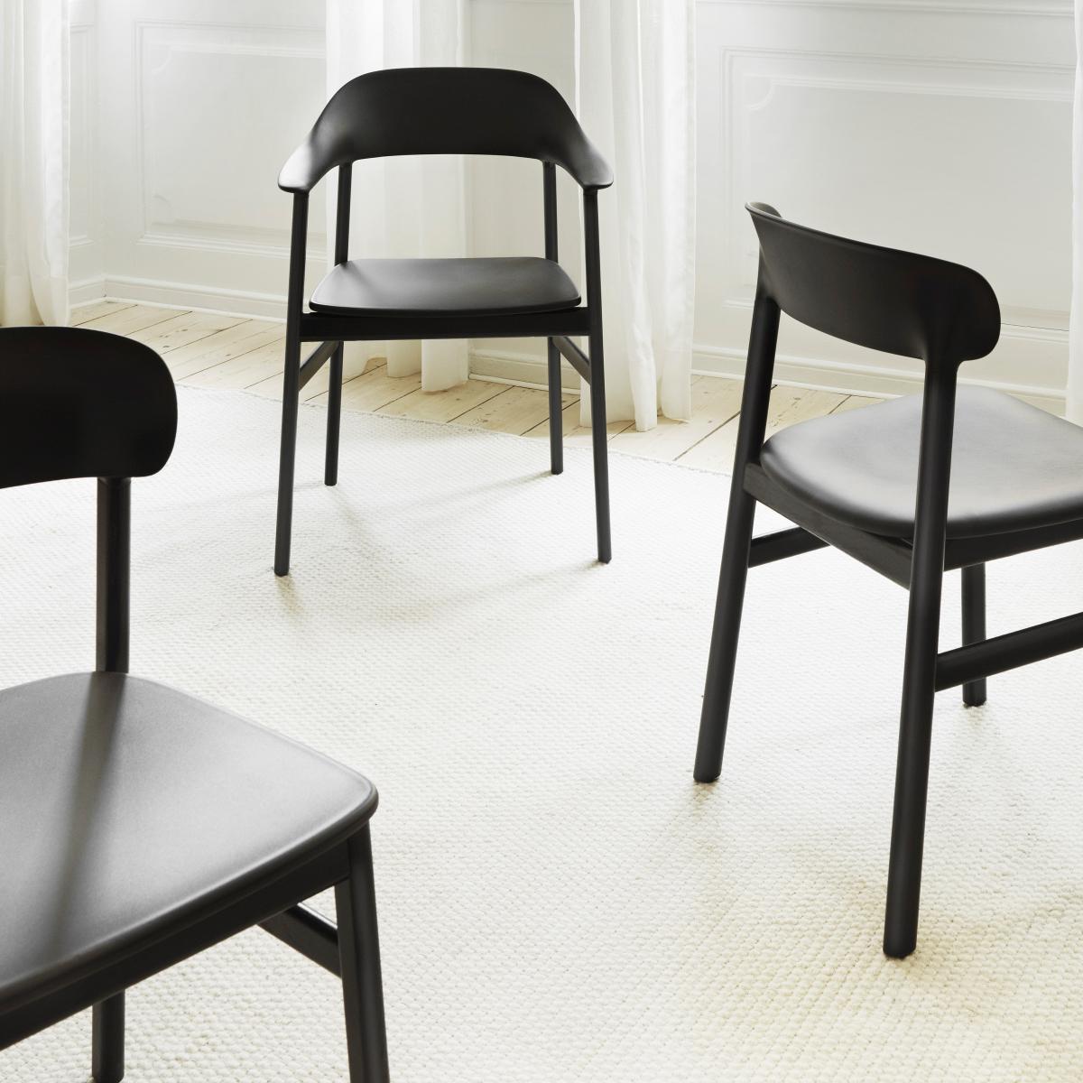 Normann Copenhagen Herit chair armrest black oak black – image 3