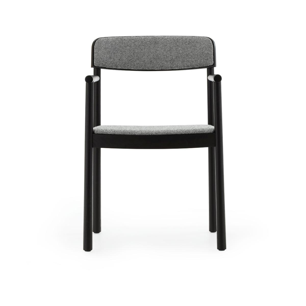 Normann Copenhagen Timb armchair Black ash-Hallingdal 166 – image 2