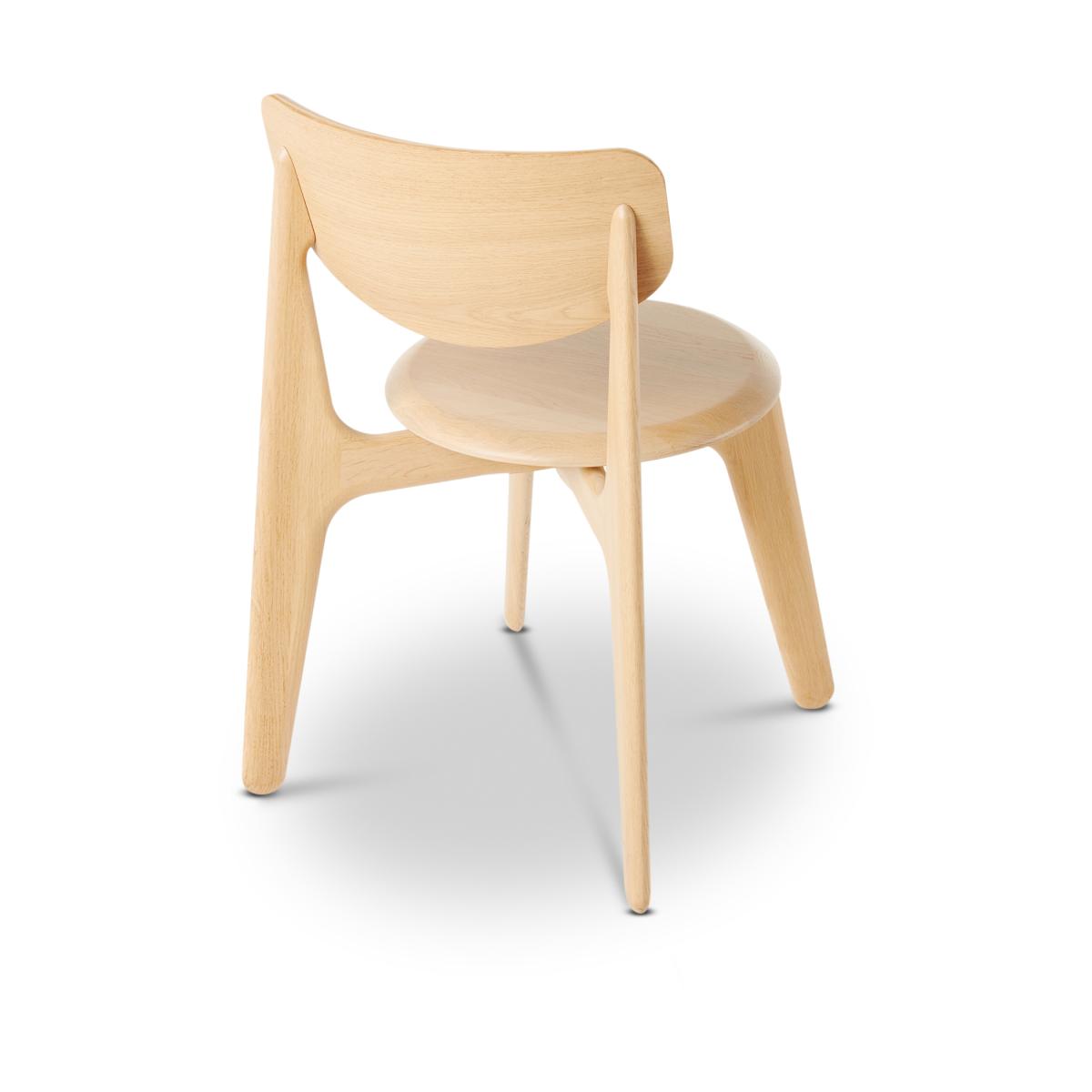 Tom Dixon Slab Dining chair Oak matte lacquer – image 2