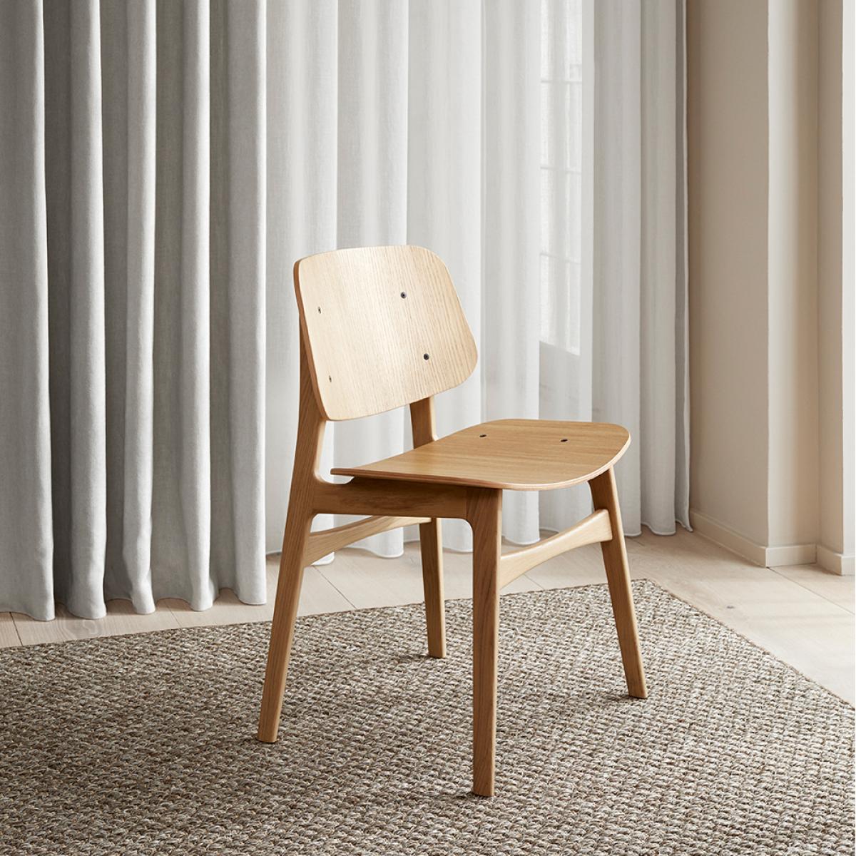 Fredericia Furniture Søborg wood chair Clear lacquered oak – image 3