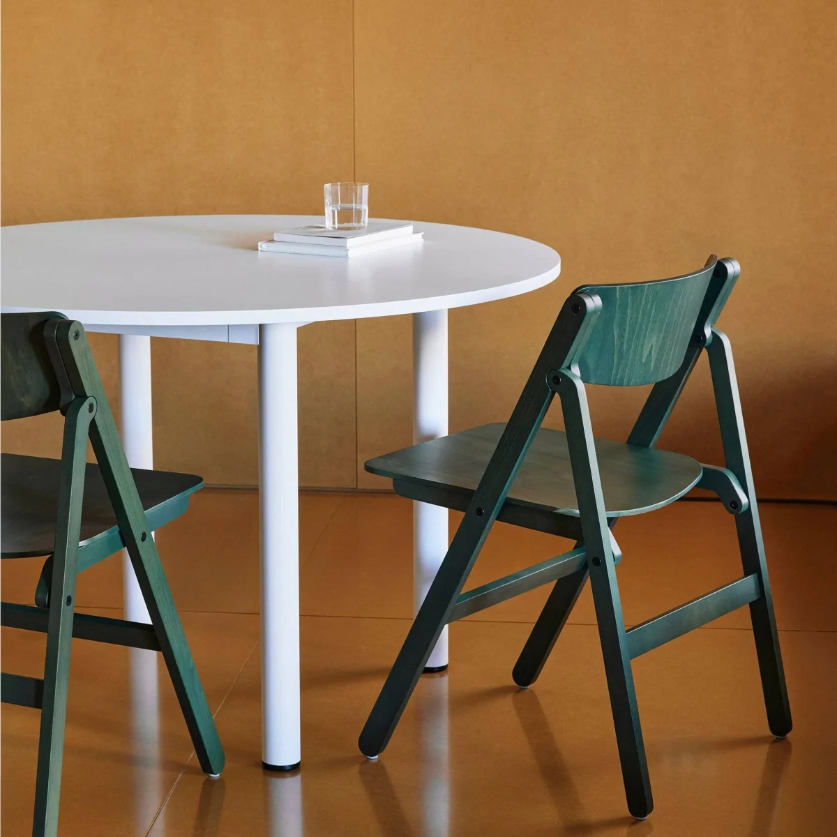HAY Backflip Chair chair Cedar green lacquered beech – image 4