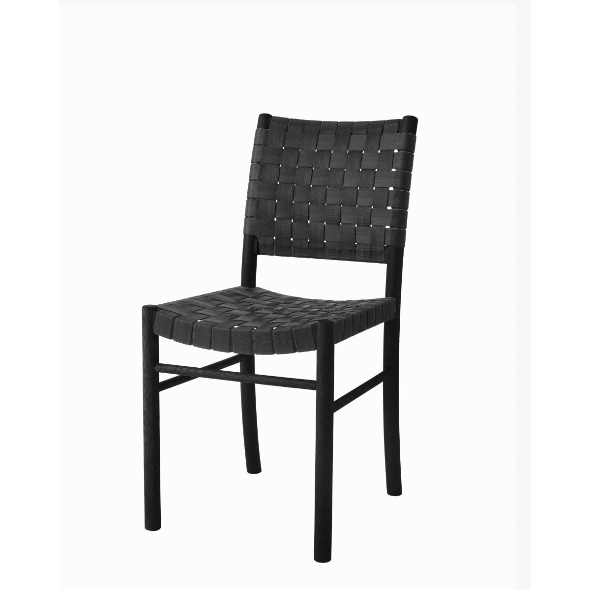 Lillö chair platted seat and back Black – image 2