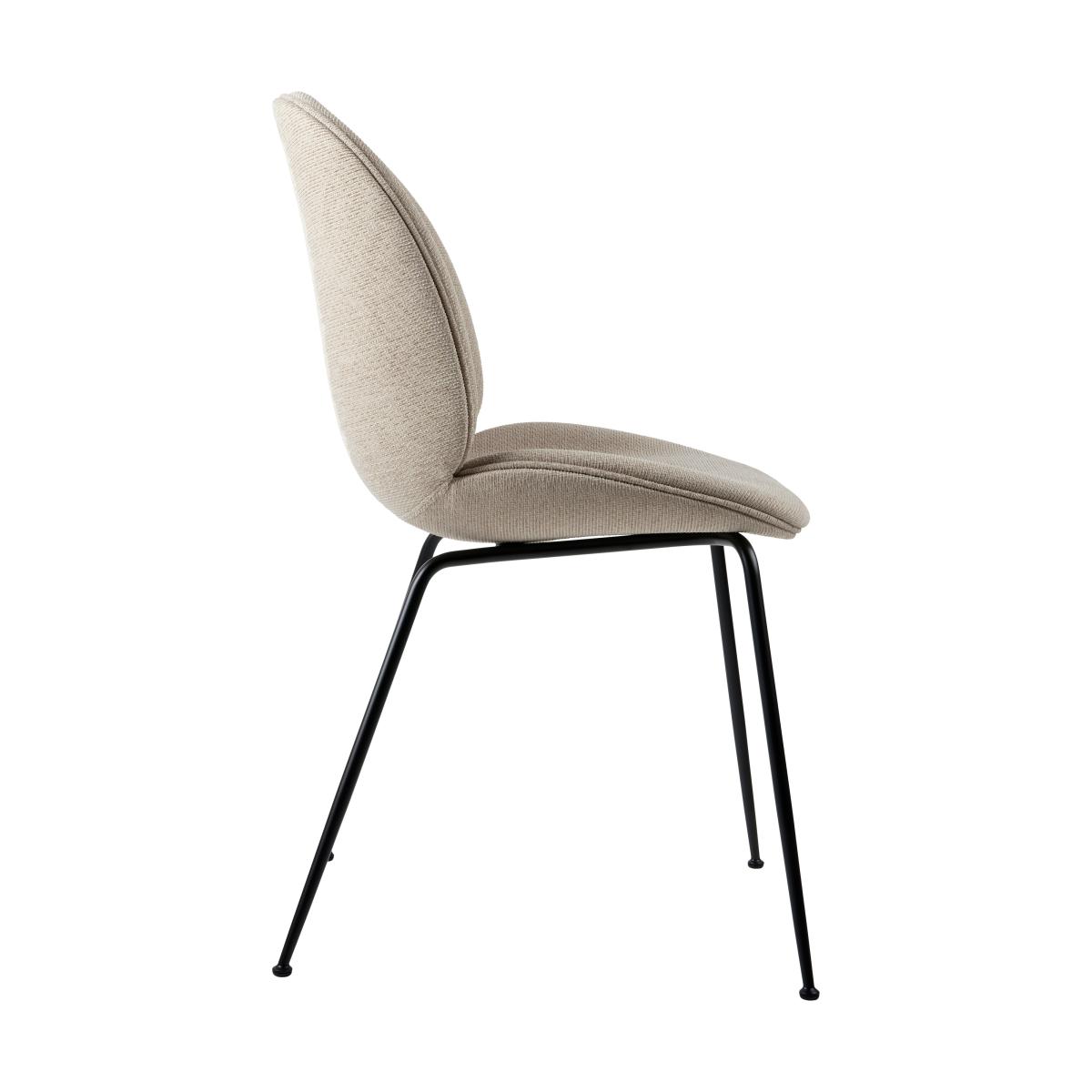 Gubi Beetle dining chair - fully upholstered conic base Tempt 61168-black matte – image 2