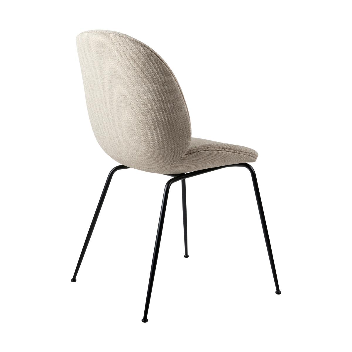 Gubi Beetle dining chair - fully upholstered conic base Tempt 61168-black matte – image 3