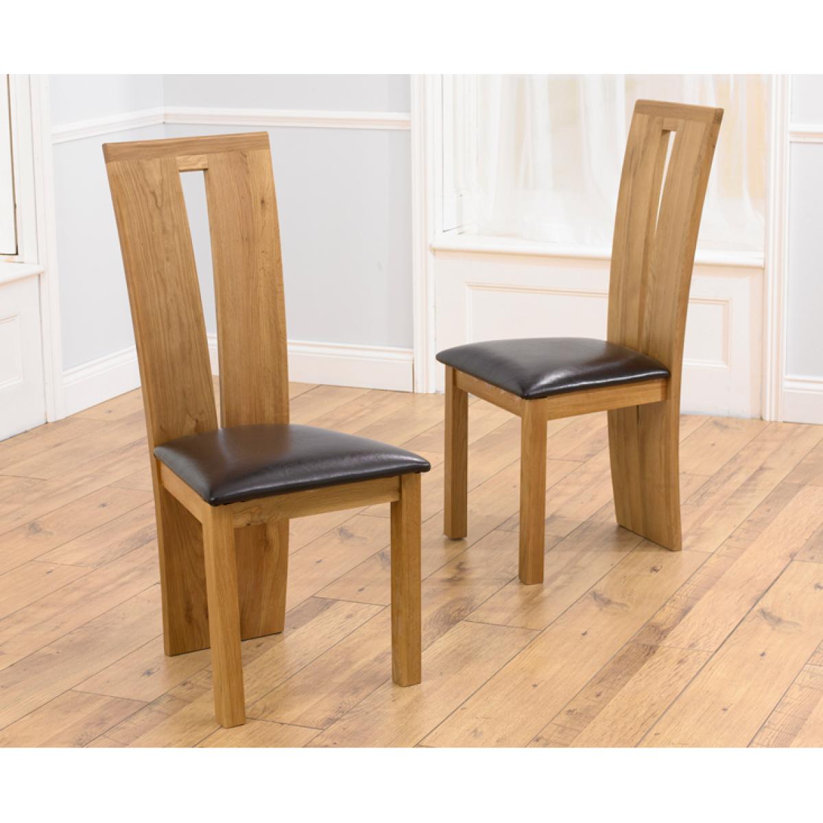 Bordeaux 160cm Solid Oak Extending Dining Table with Montreal Chairs - Brown, 4 Chairs – image 8