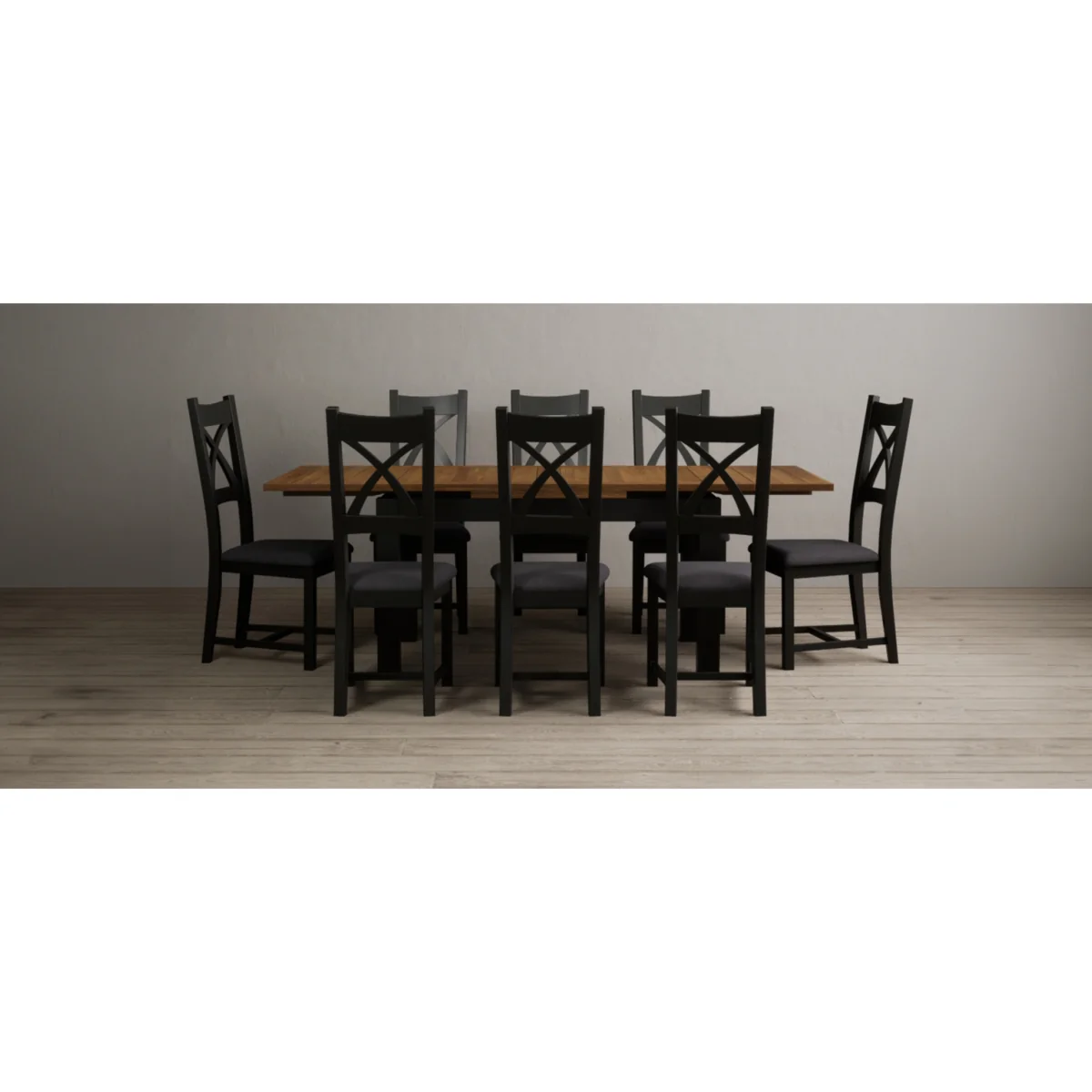 Blue Painted Chairs – image 10