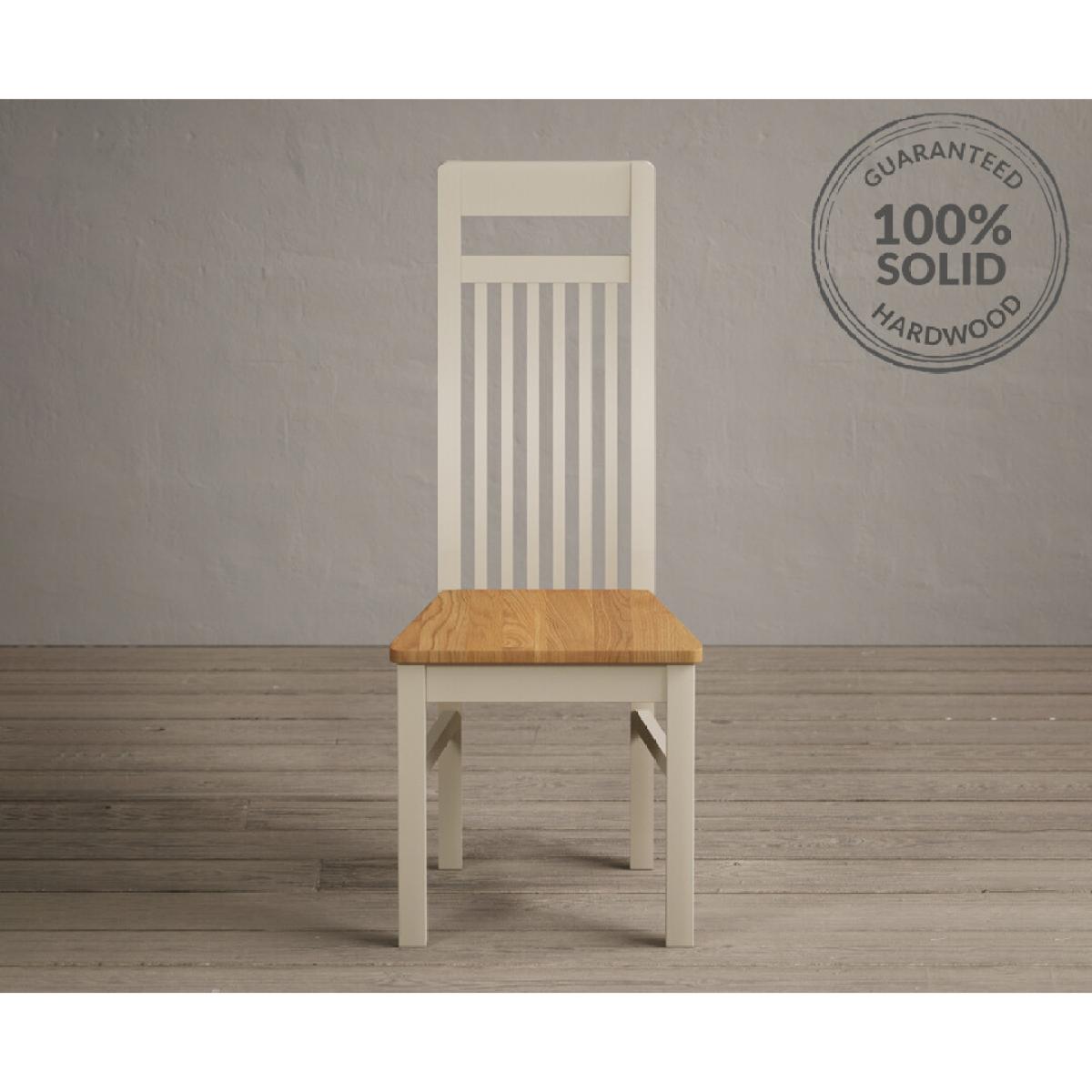 Rustic Oak Monroe Chairs – image 2