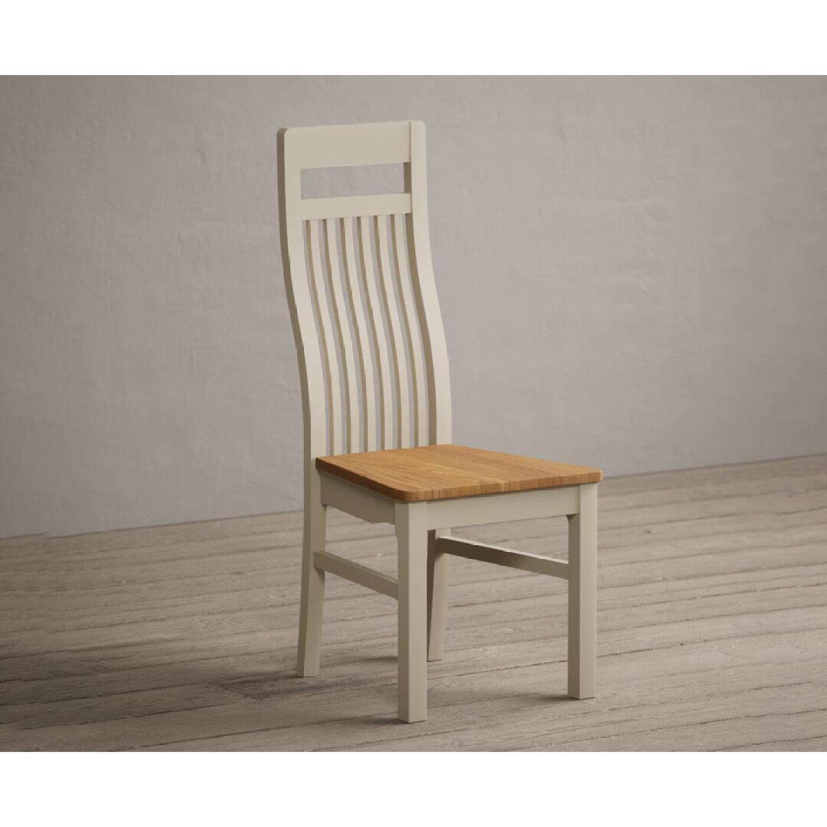 Rustic Oak Monroe Chairs – image 3