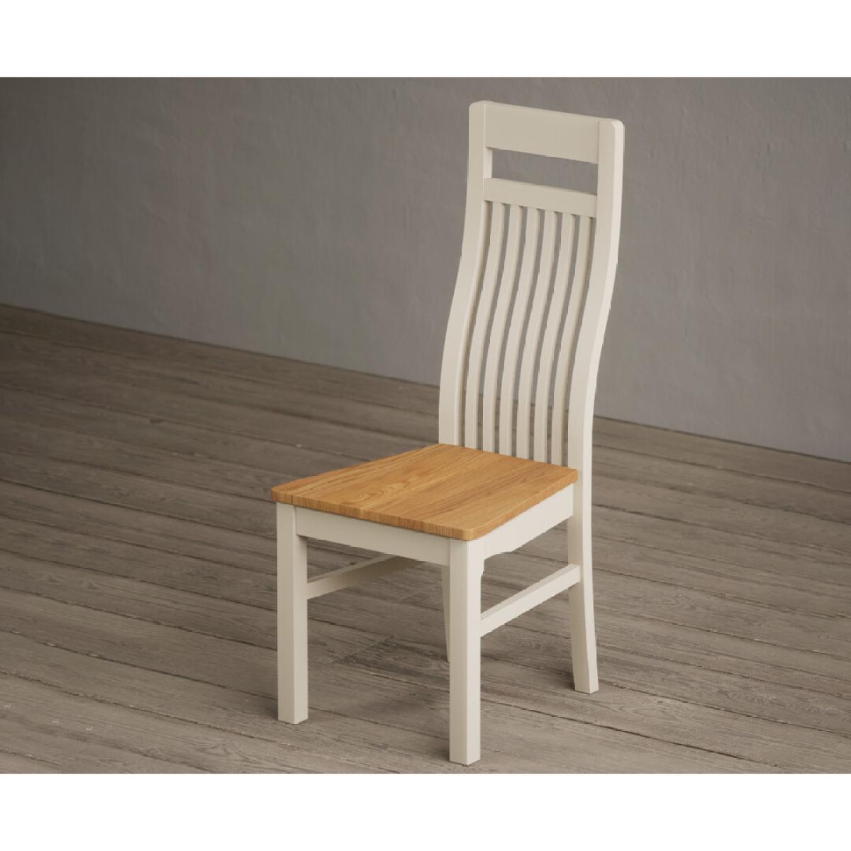 Rustic Oak Monroe Chairs – image 4