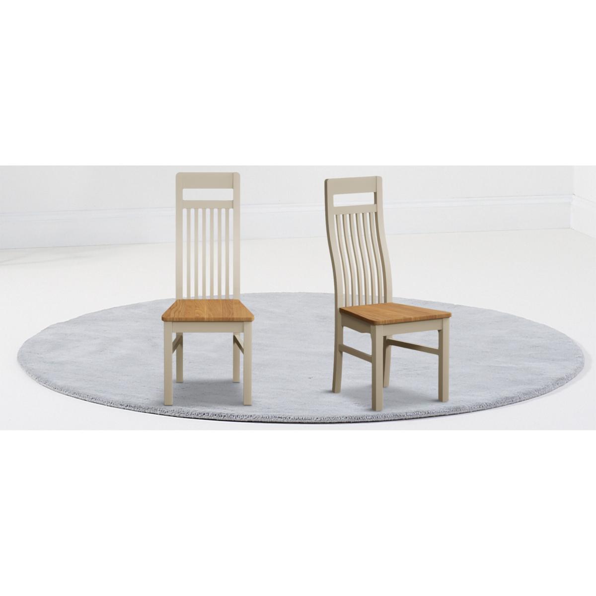 Rustic Oak Monroe Chairs – image 10