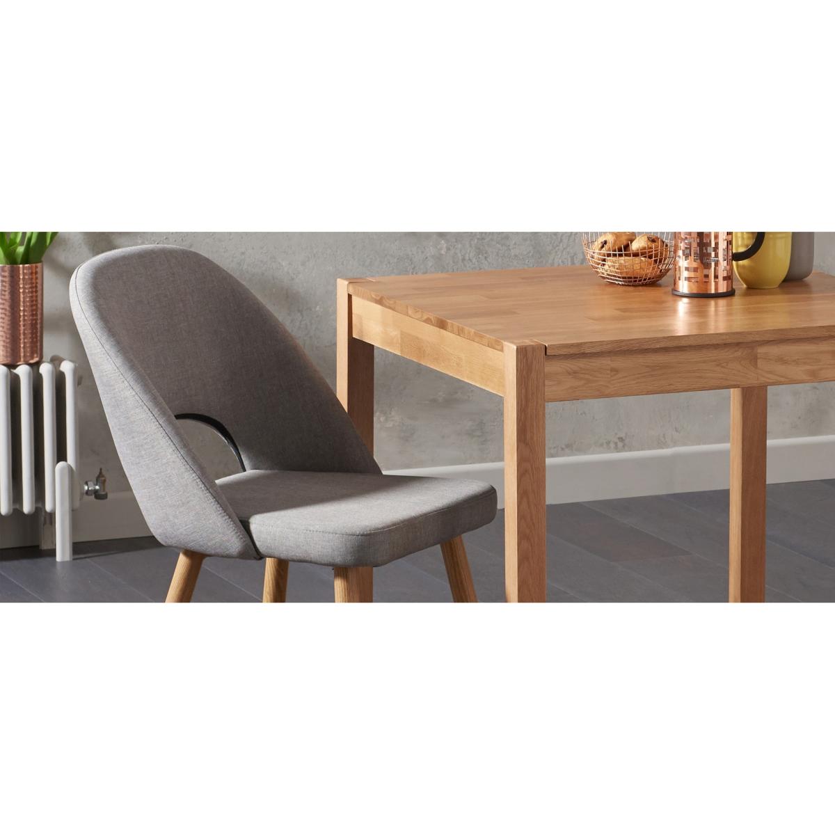 Halifax Grey Fabric Dining Chairs - Grey – image 6