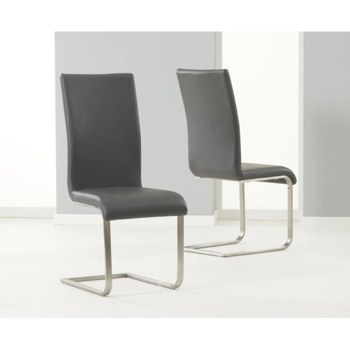 Malaga 180cm White High Gloss Extending Dining Table with Malaga Chairs – image 8