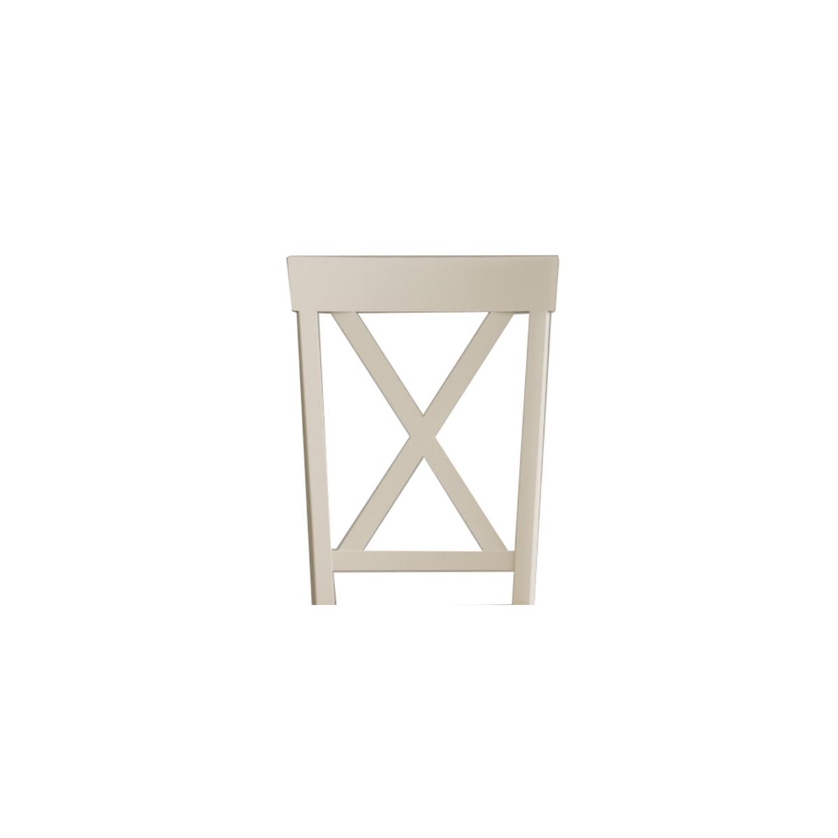 Hertford Cream Dining Chairs with Oak Seat Pad – image 9