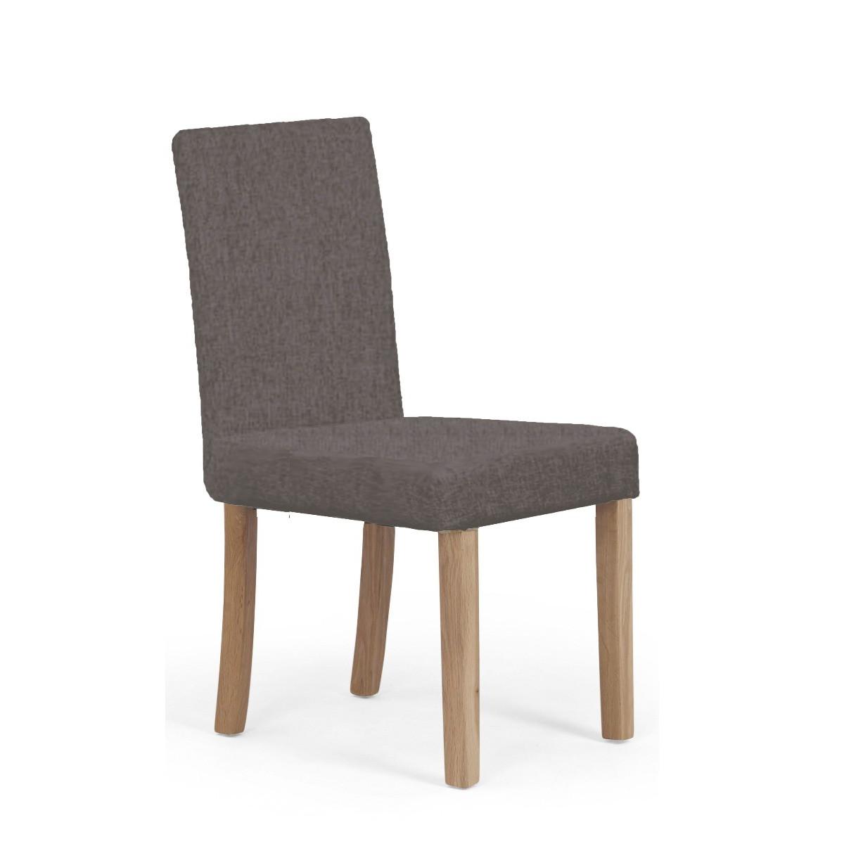 Mia Brown Fabric Dining Chairs - Brown – image 3