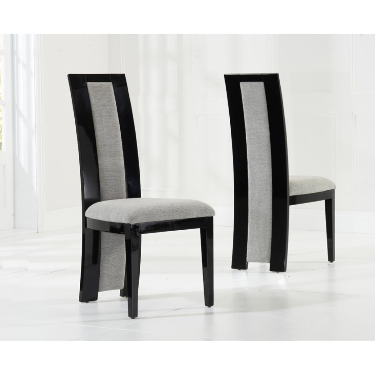 Raphael 170cm Cream and Black Pedestal Marble Dining Table with Raphael Chairs – image 7