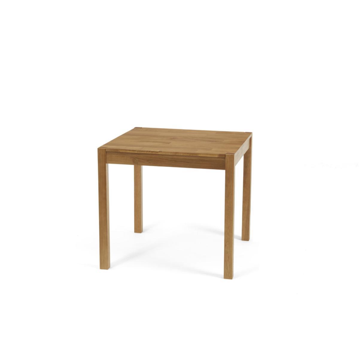 Oxford 80cm Solid Oak Dining Table with Helsinki Fabric Chairs - Grey, 2 Chairs – image 10