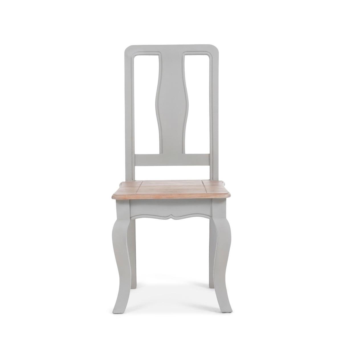 Parisian Grey Shabby Chic Dining Chairs - Grey – image 2