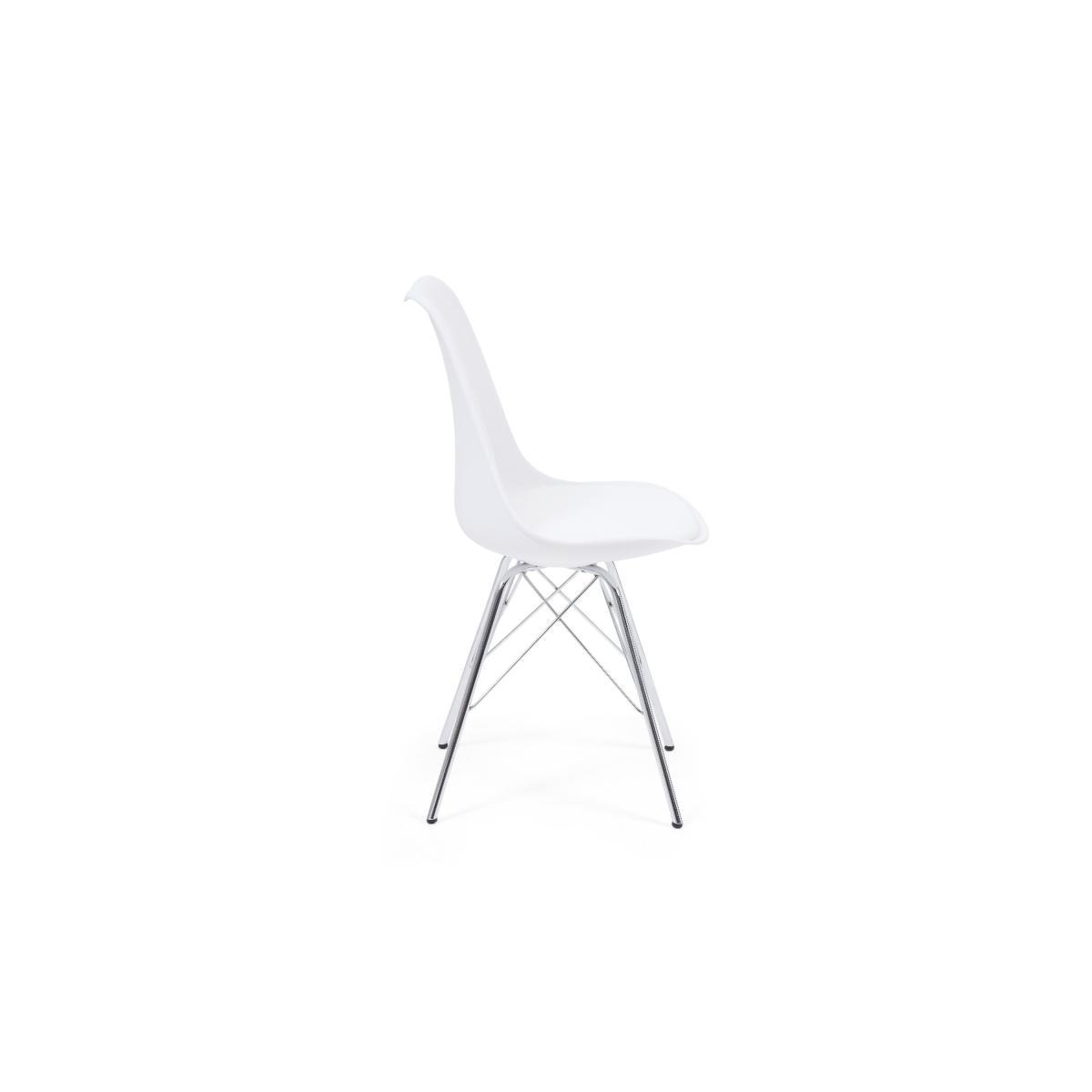 Oxford 120cm Solid Oak Dining Table with Celine Chrome Leg Chairs – image 17