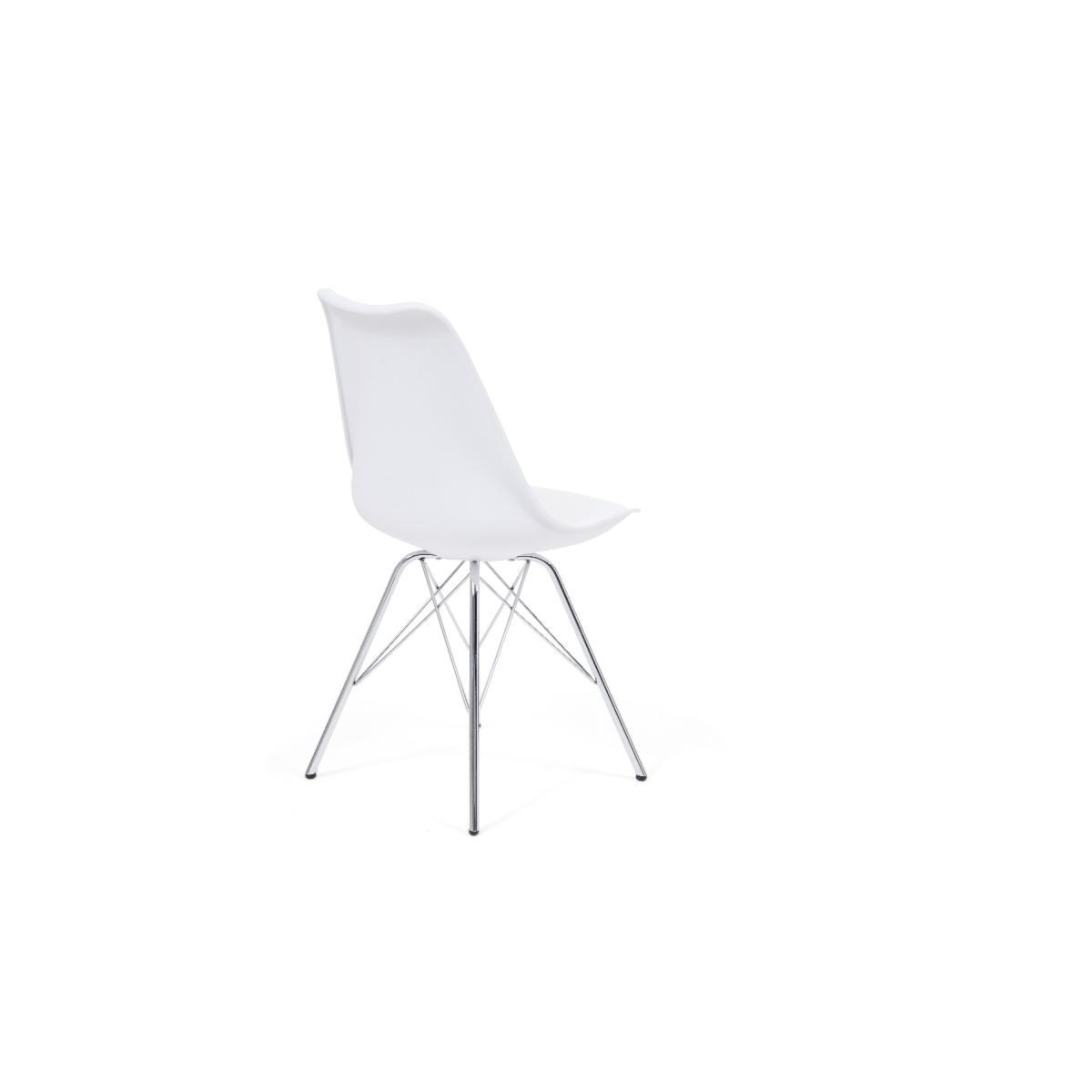 Oxford 120cm Solid Oak Dining Table with Celine Chrome Leg Chairs – image 18