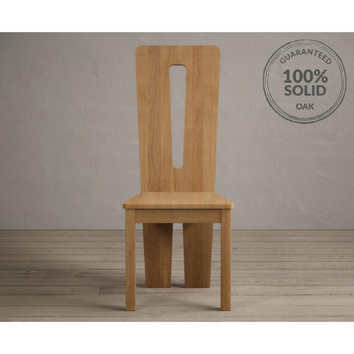Oak Lucca Chairs – image 2