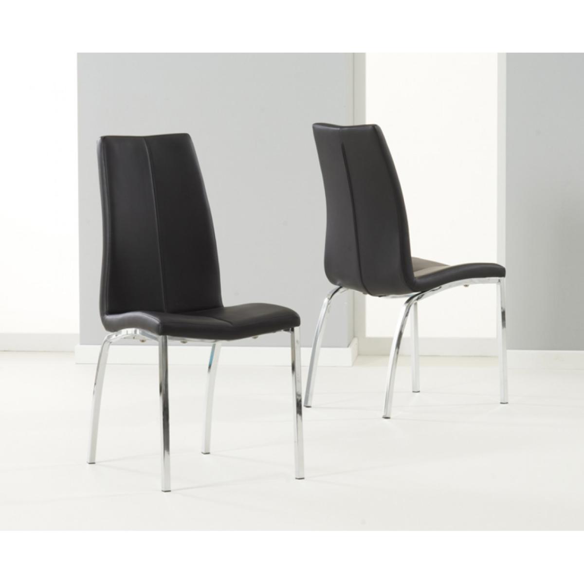 Atlanta 200cm White High Gloss Dining Table with Cavello Chairs and Atlanta Large Grey Bench – image 6