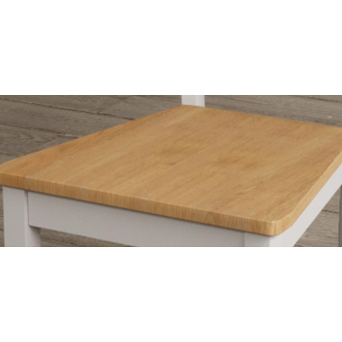 Hertford Soft White Dining Chairs with Oak Seat Pad – image 8