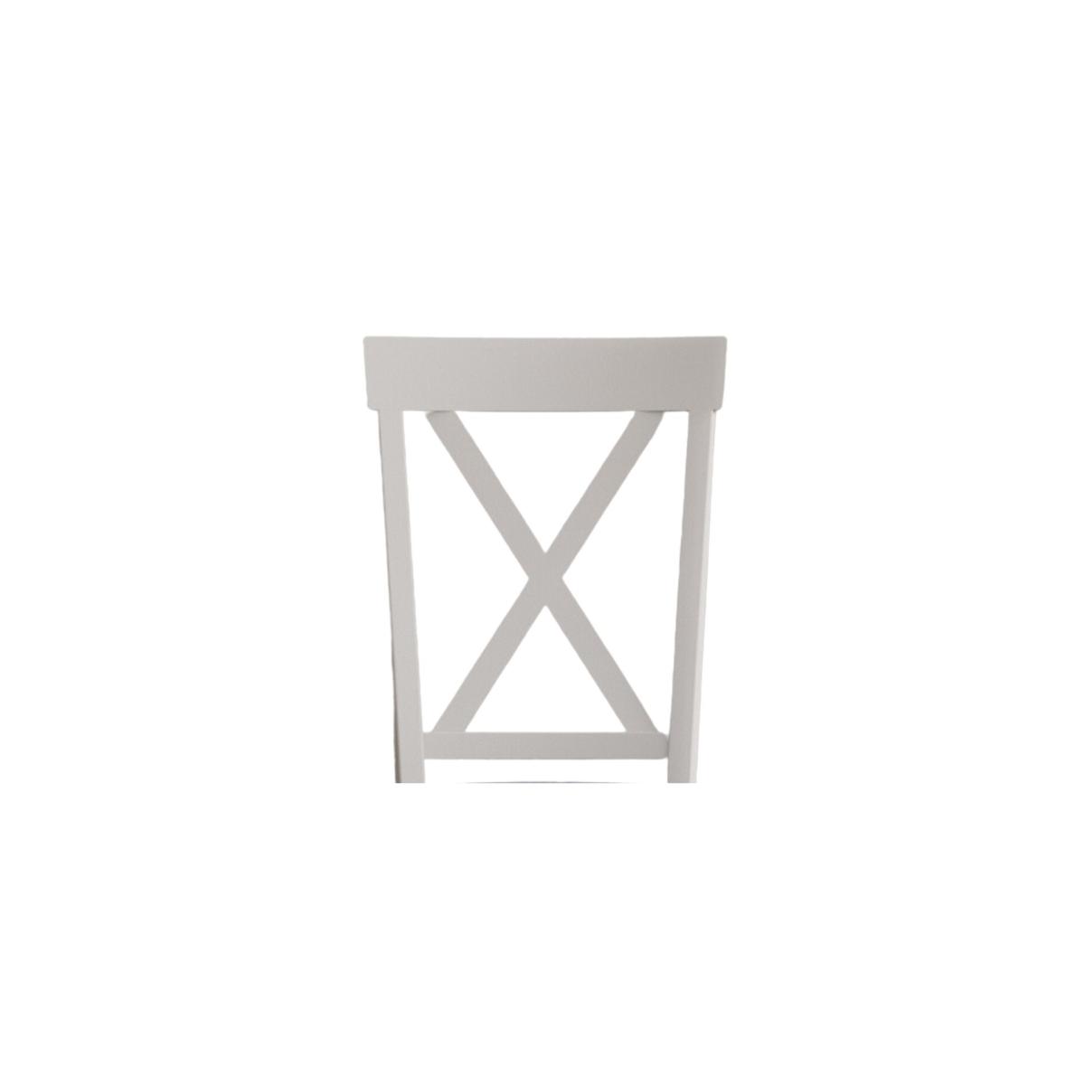 Hertford Soft White Dining Chairs with Oak Seat Pad – image 9