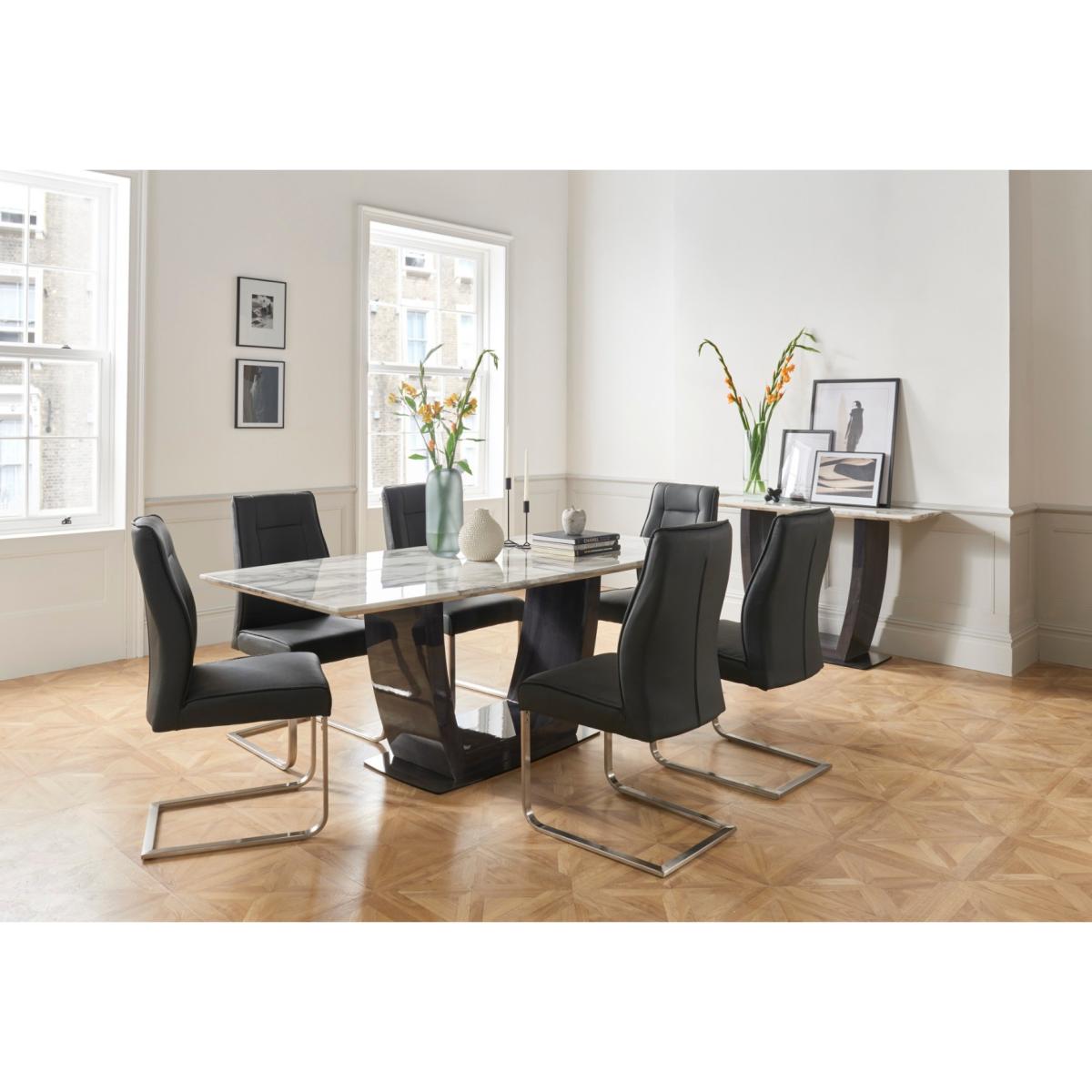 Luciana 200cm Dining Table with Luciana Chairs – image 2