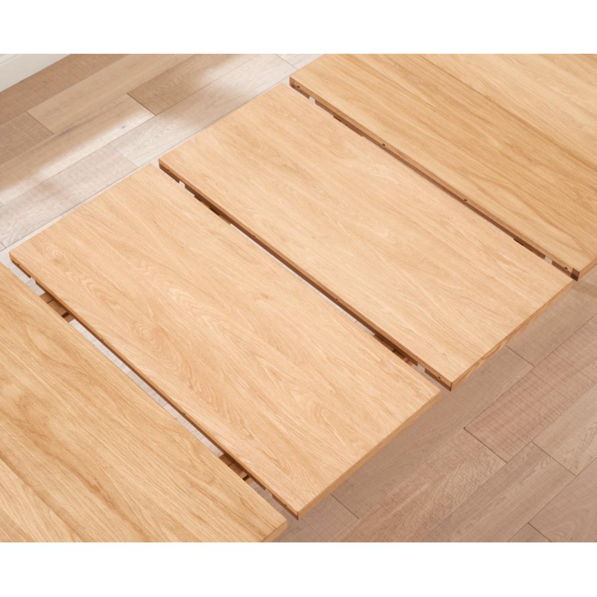 Tivoli 150cm Retro Oak Extending Dining Table and Chairs – image 8