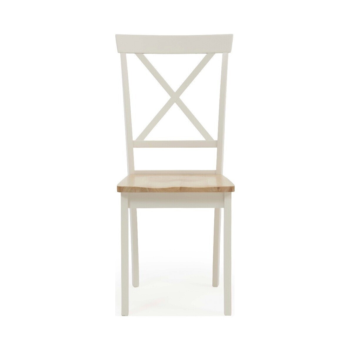 Epsom Oak and Cream Dining Chairs – image 2