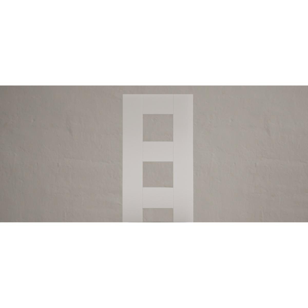 Painted Soft White Flow Back Dining Chairs with Charcoal Grey Fabric Seat Pad – image 7