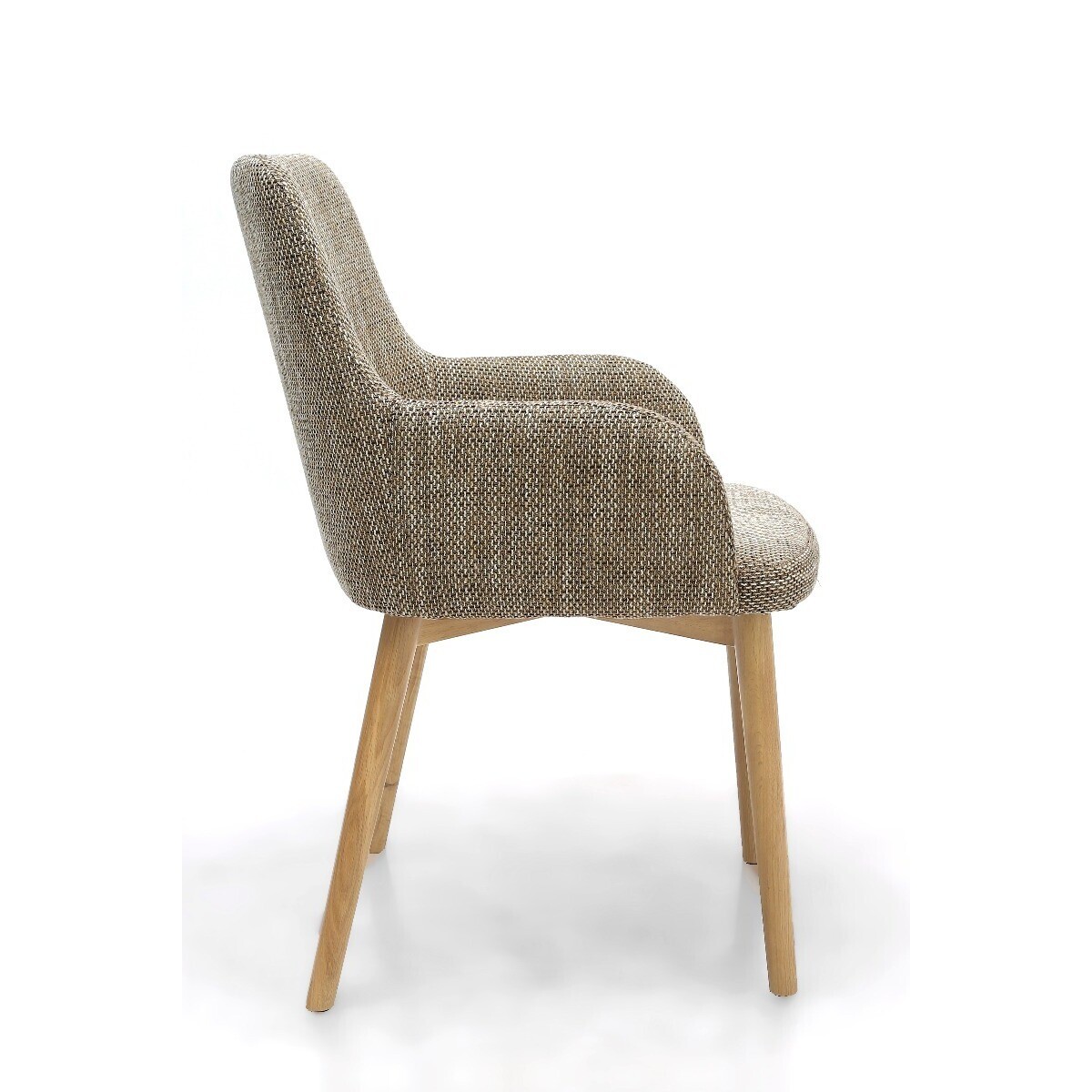 Ludlow Tweed Fabric Dining Chairs – image 3