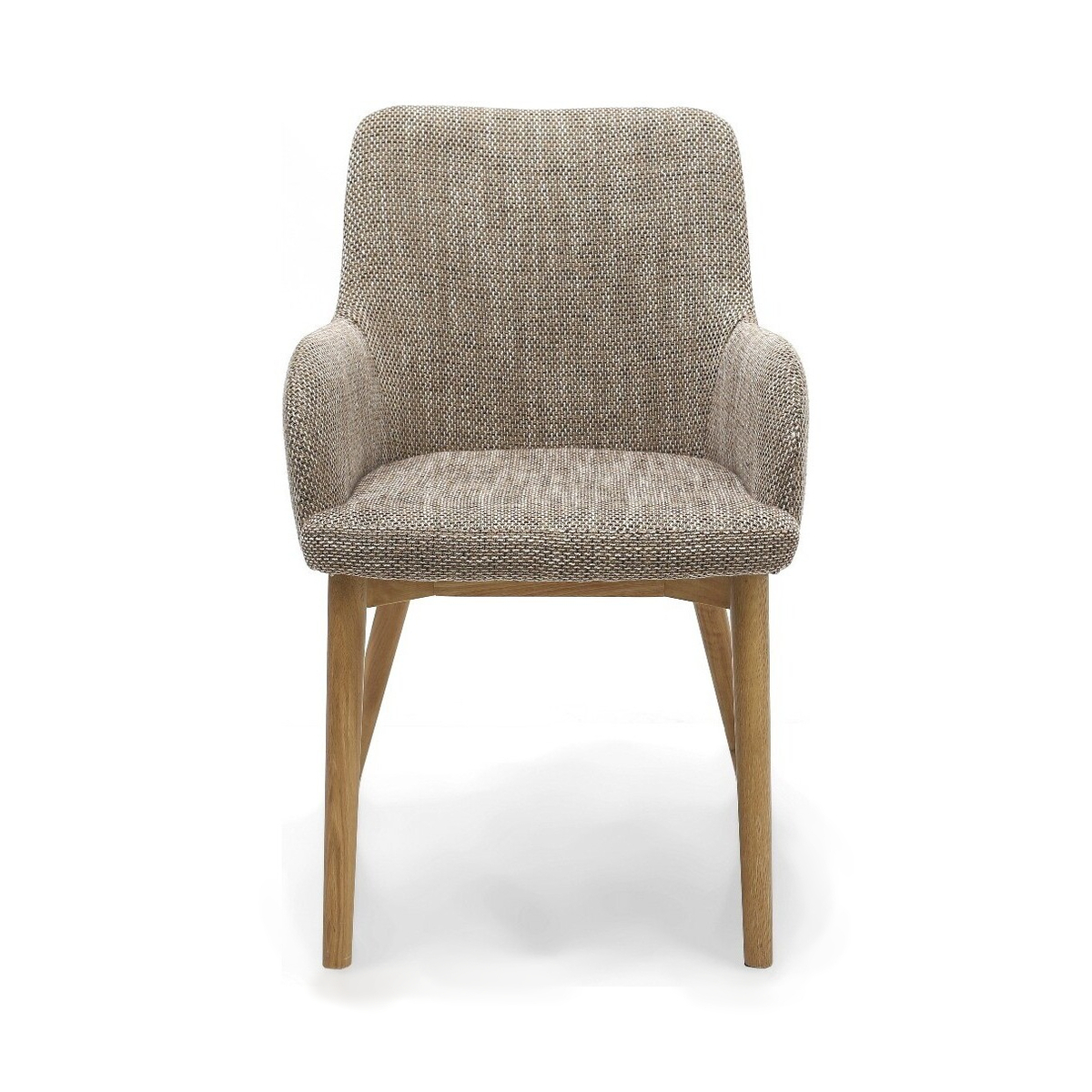 Ludlow Tweed Fabric Dining Chairs – image 2