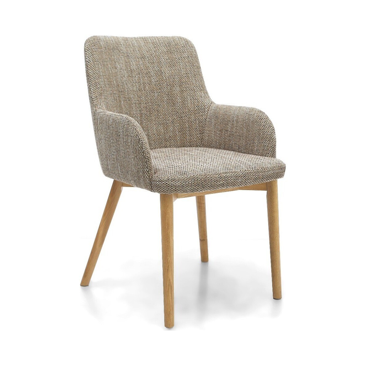 Ludlow Tweed Fabric Dining Chairs – image 1