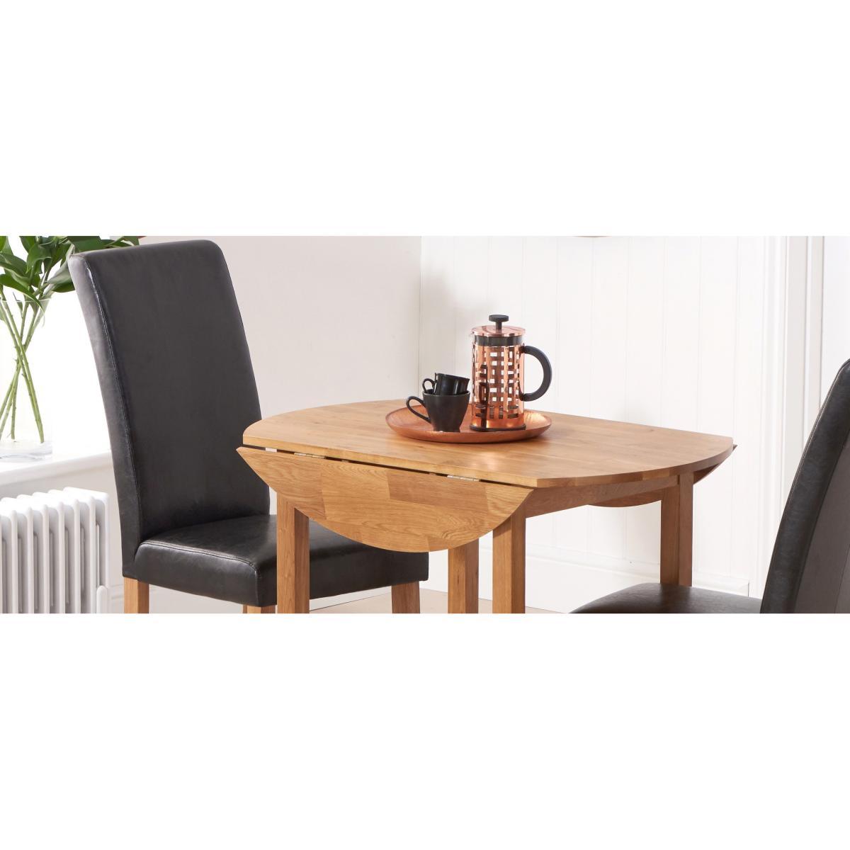 Albany Black Faux Leather Dining Chairs - Black – image 11