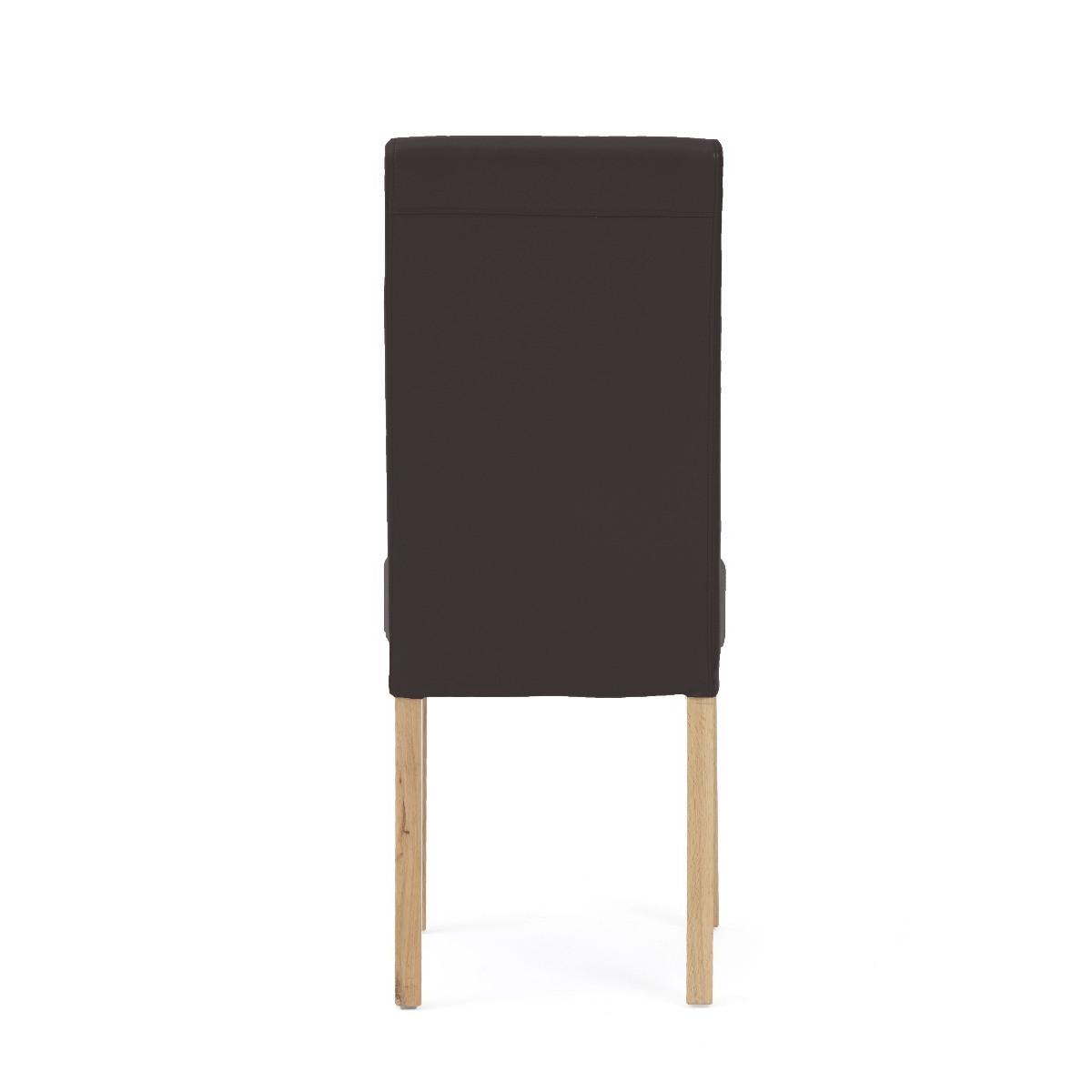 Albany Black Faux Leather Dining Chairs - Black – image 6