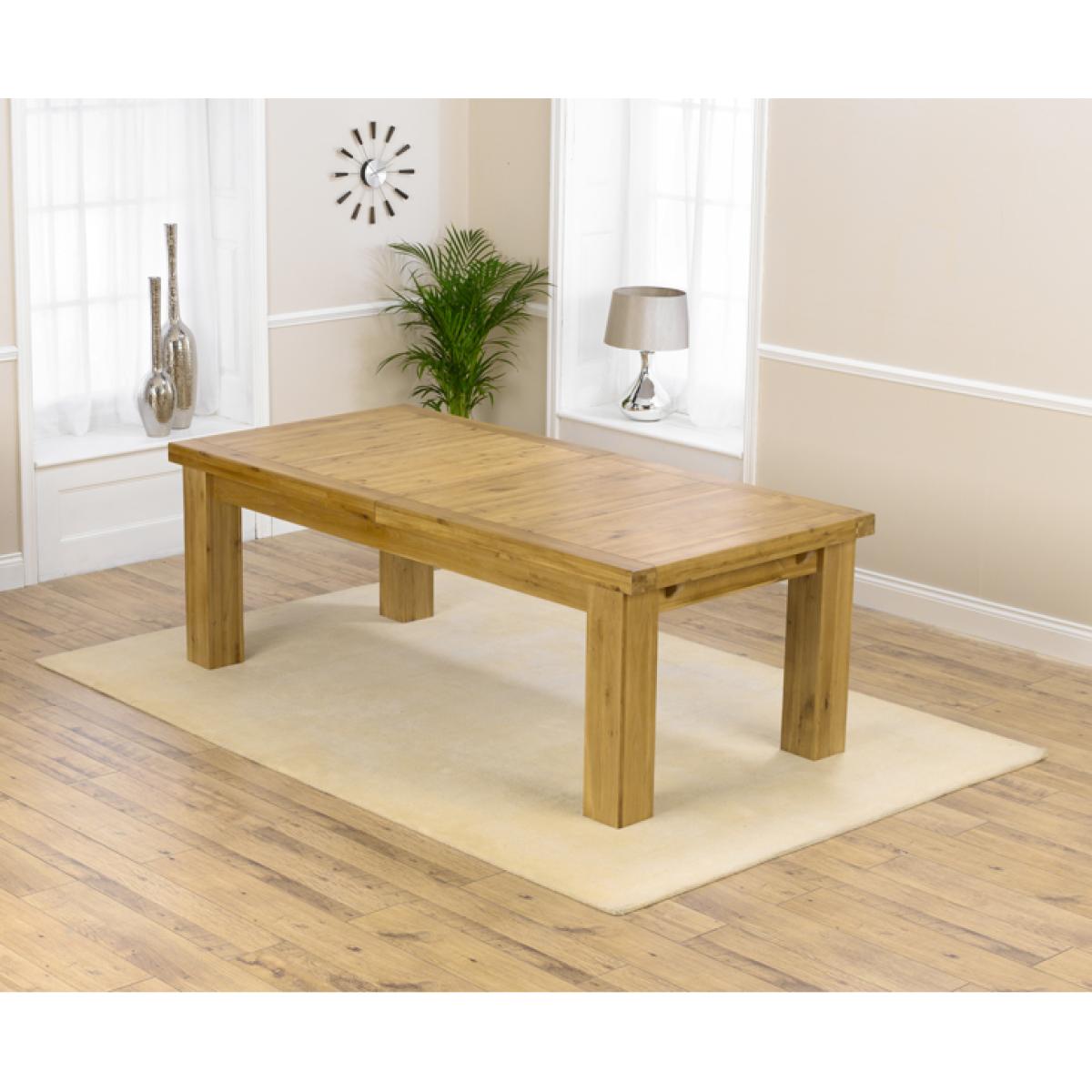 Loire 230cm Solid Oak Extending Dining Table with Montreal Chairs – image 3