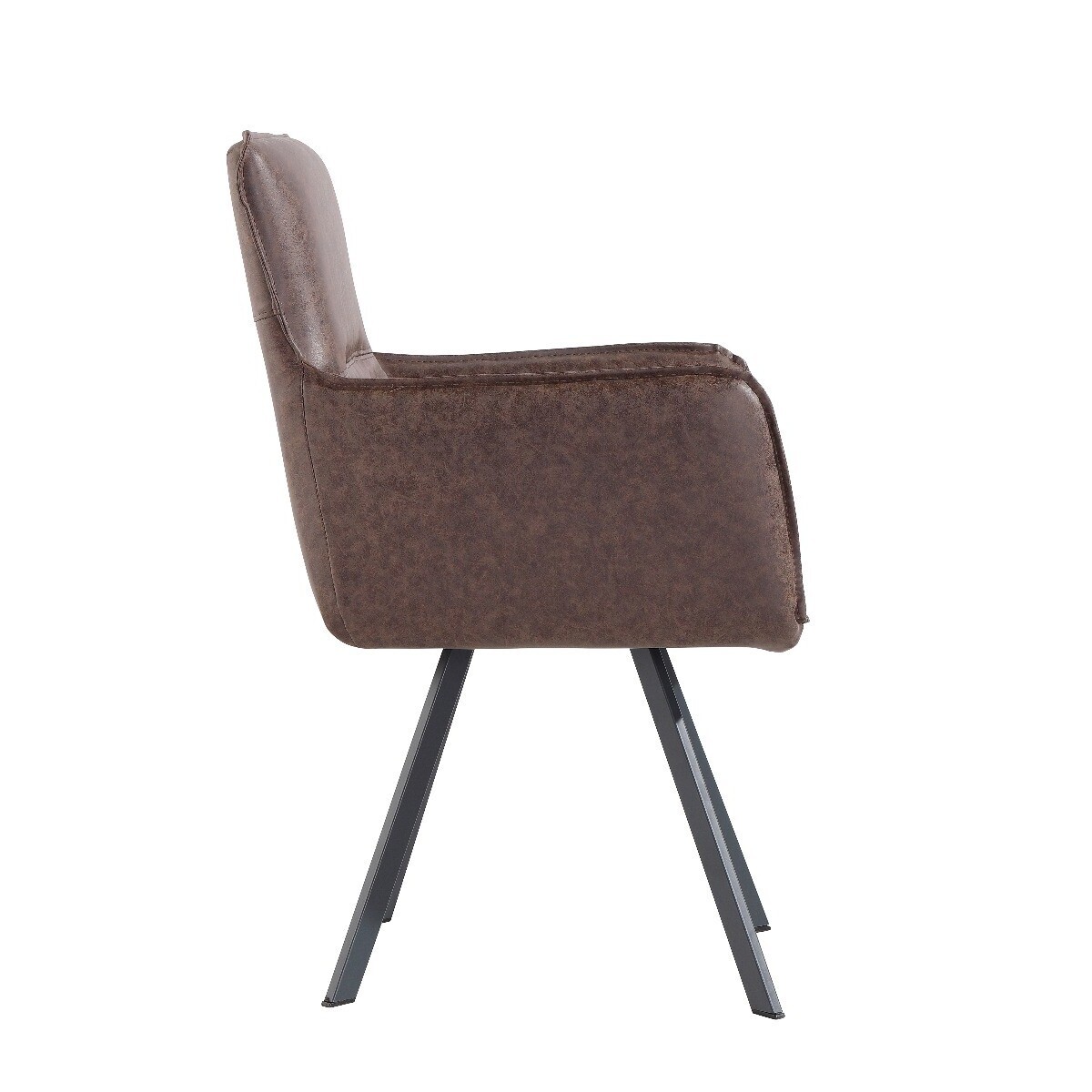 Poppy Brown Carver Chairs - Brown, 2 Chairs – image 3