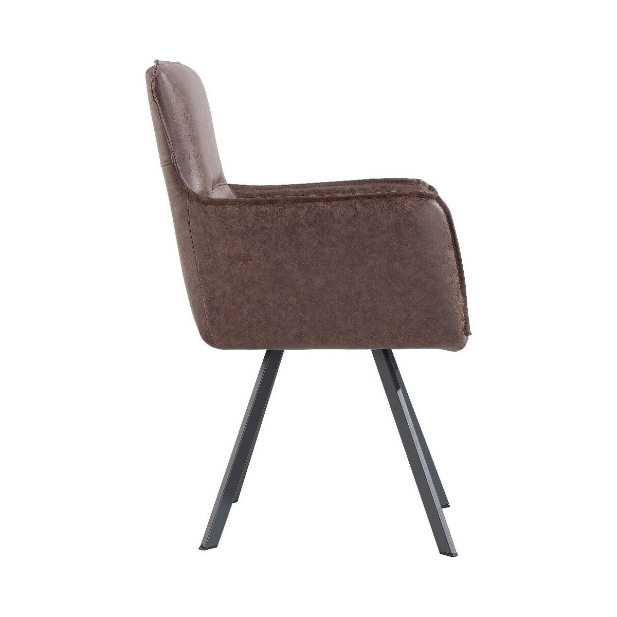 Poppy Brown Carver Chairs - Brown, 2 Chairs – image 2