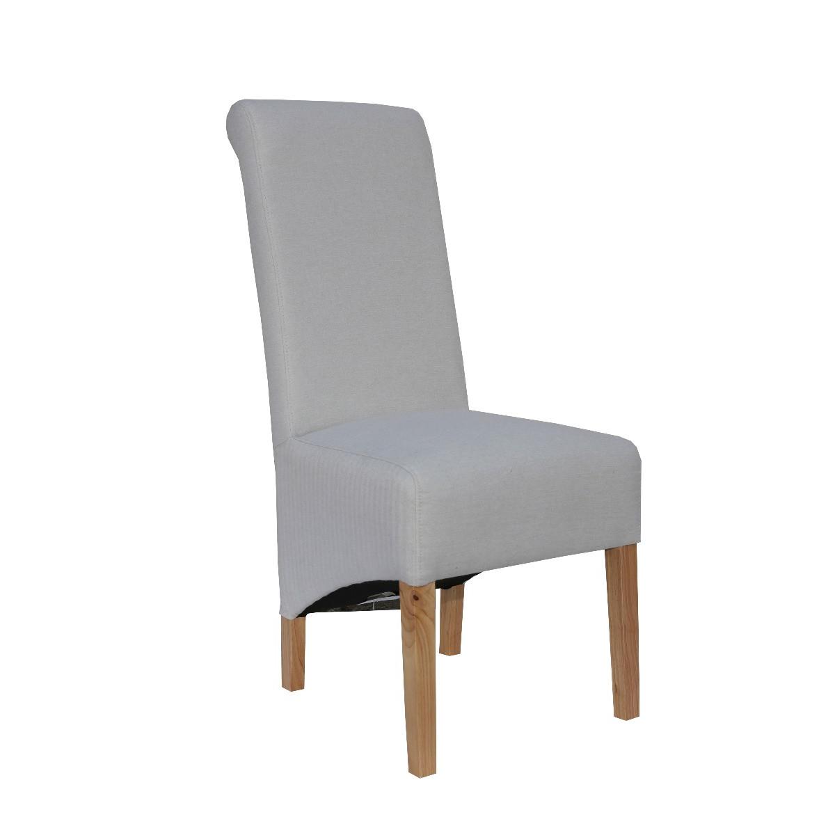 River Natural Scroll Back Chairs - Natural, 2 Chairs – image 2