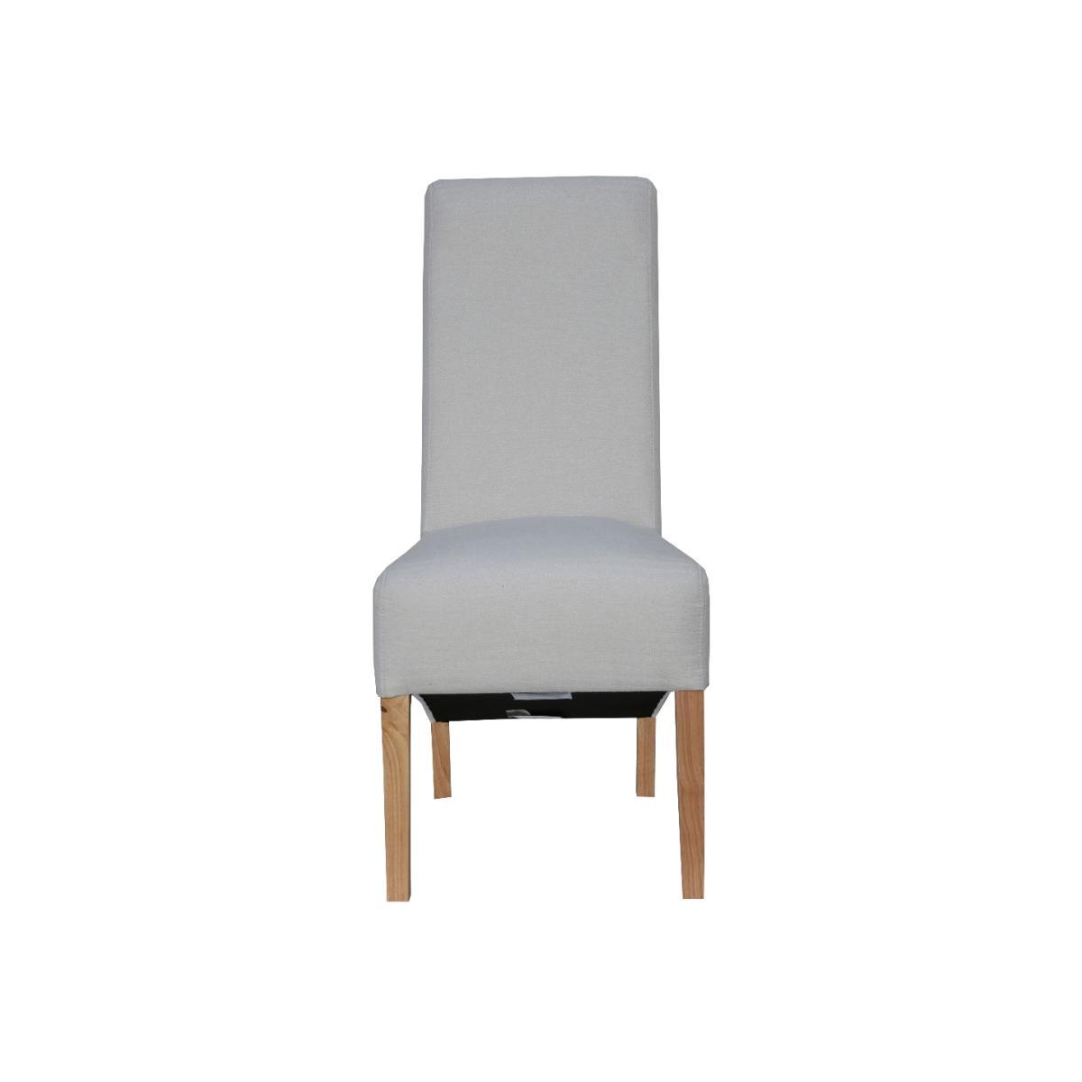 River Natural Scroll Back Chairs - Natural, 2 Chairs – image 1