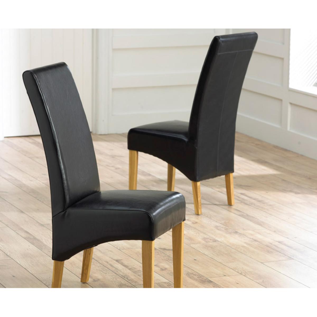 Torino Solid Oak Extending Pedestal Dining Table with Cannes Chairs - Cream, 4 Chairs – image 10